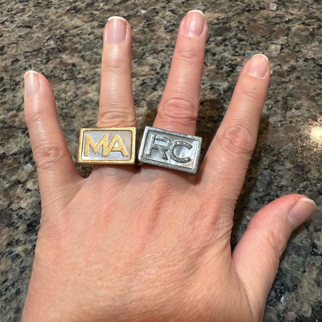 Marc Jacobs Gold And Silver Statement Rings 70$